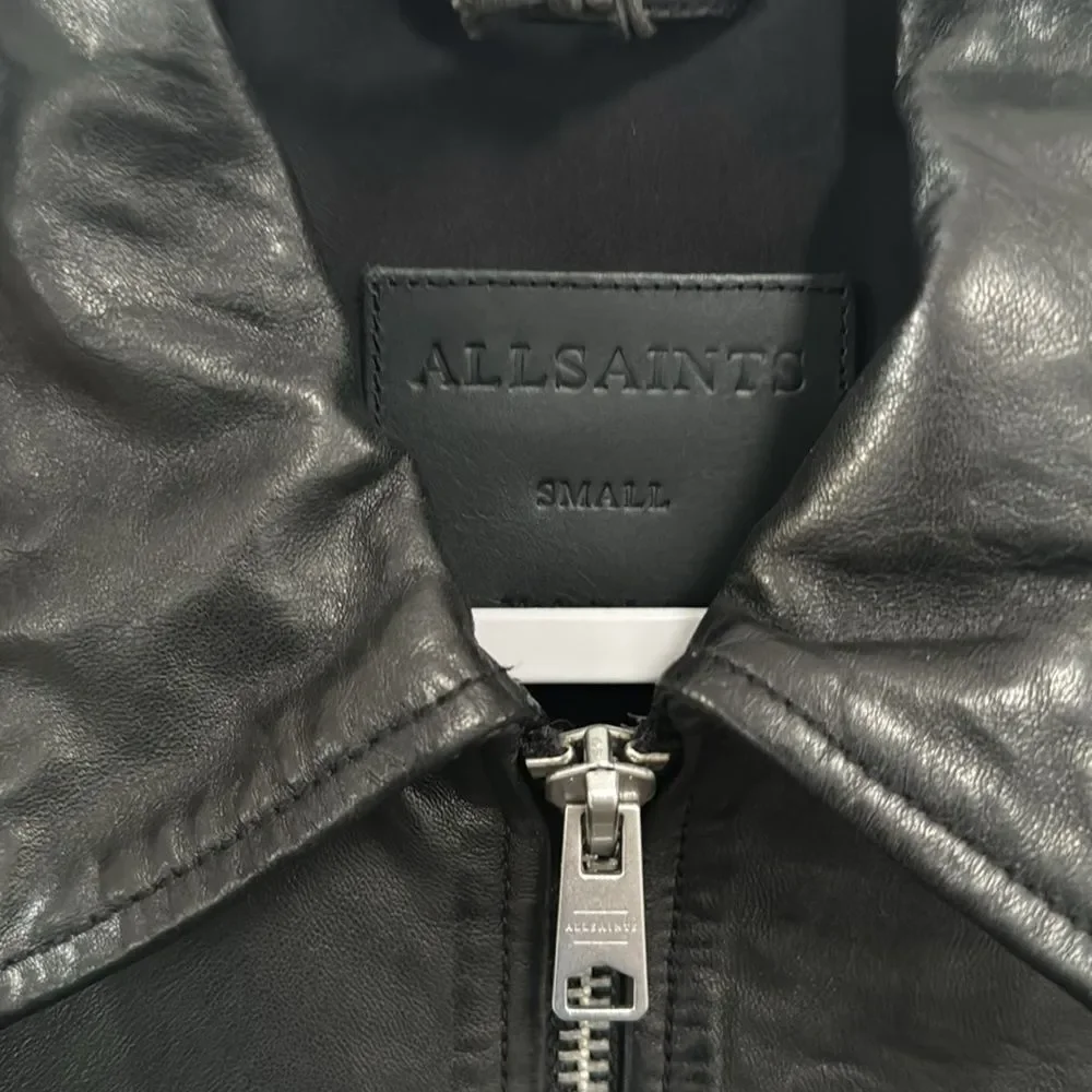 Allsaints Black Aloy Jacket NWT